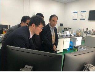 国家纳米工程中心常务副主任崔大祥教授一行莅临易游官方网站现场考察